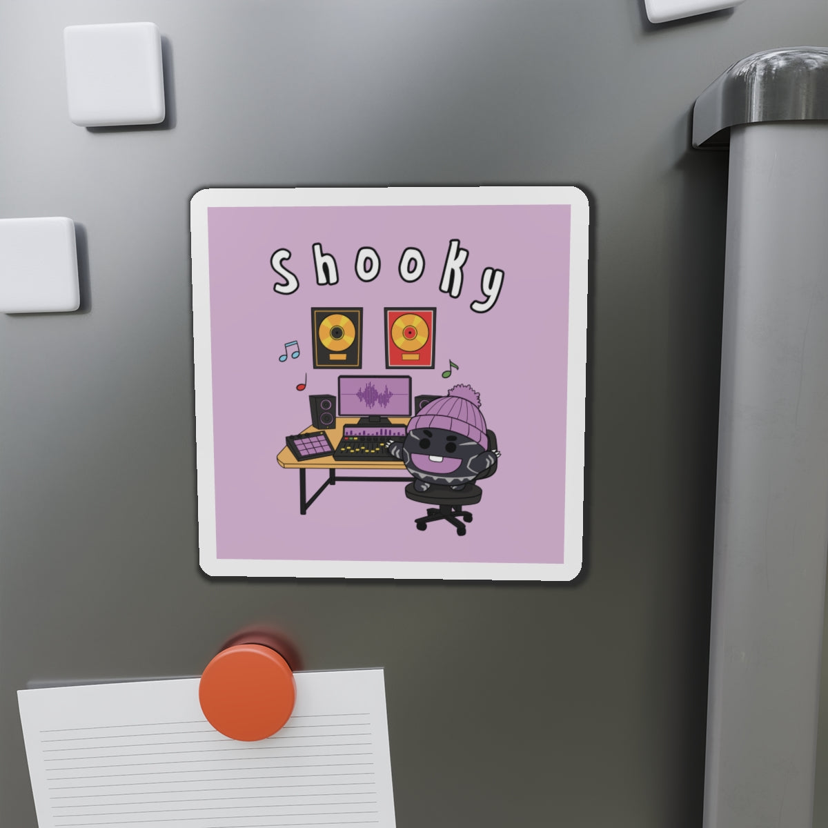 BT21 Shooky Purple Magnet