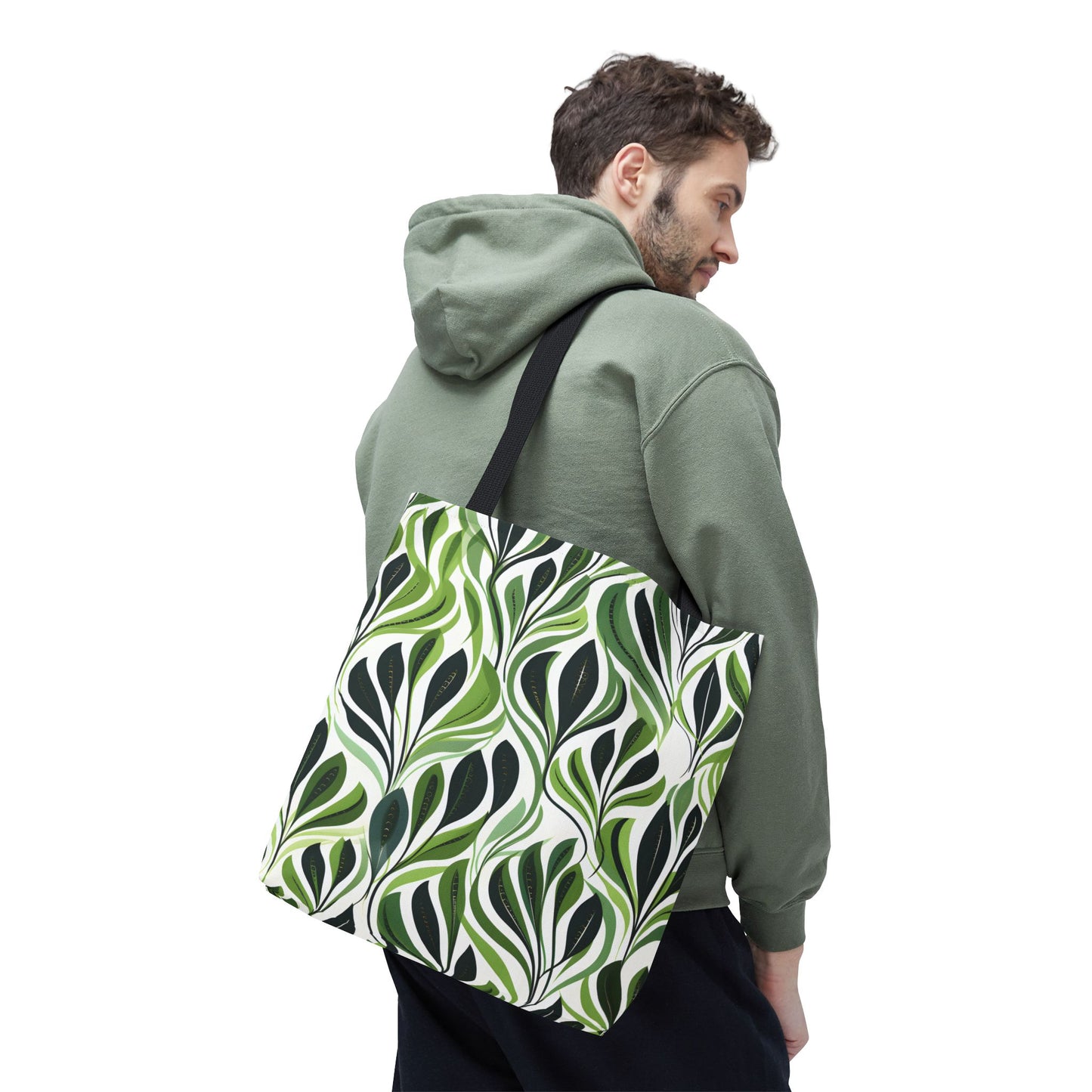 Plant Pattern Tote Bag Design 9