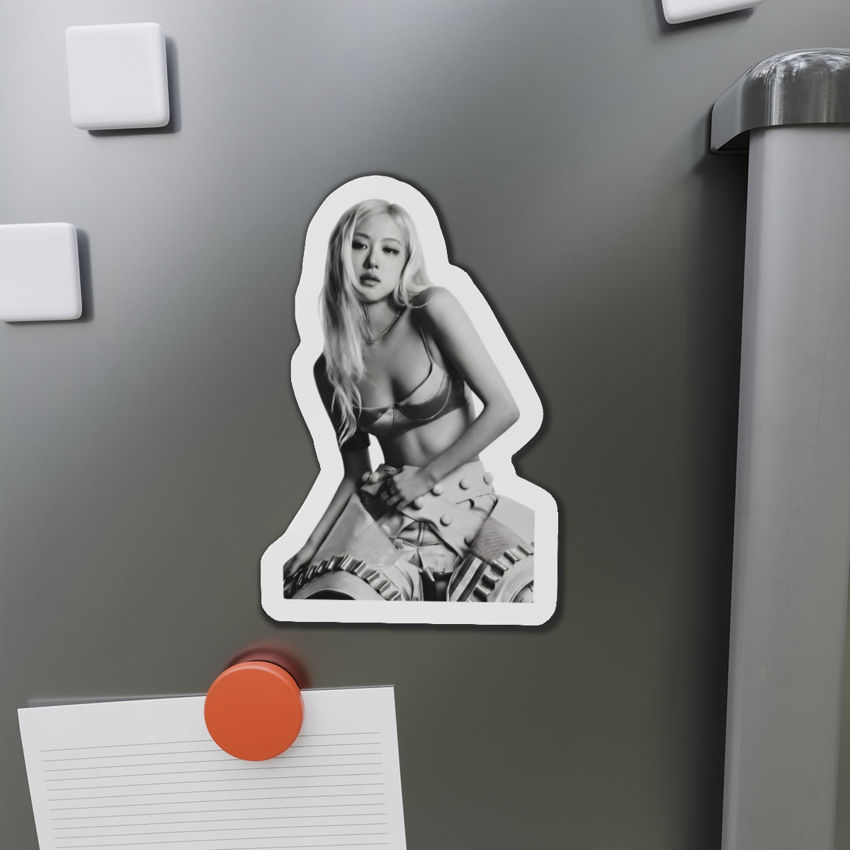 Rosé Park Blackppink Gift for Rosie Fans Magnet Design 1