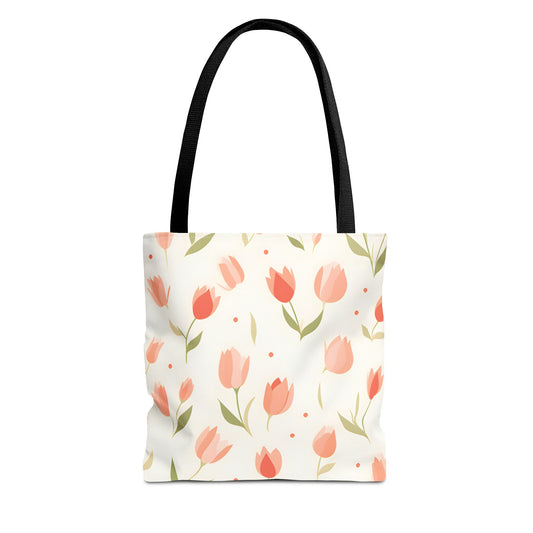 Tulips Pattern Tote Bag Design 4