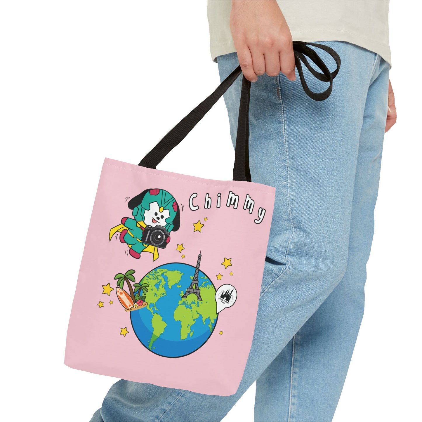 BT21 Chimmy Pink Tote Bag Single Design