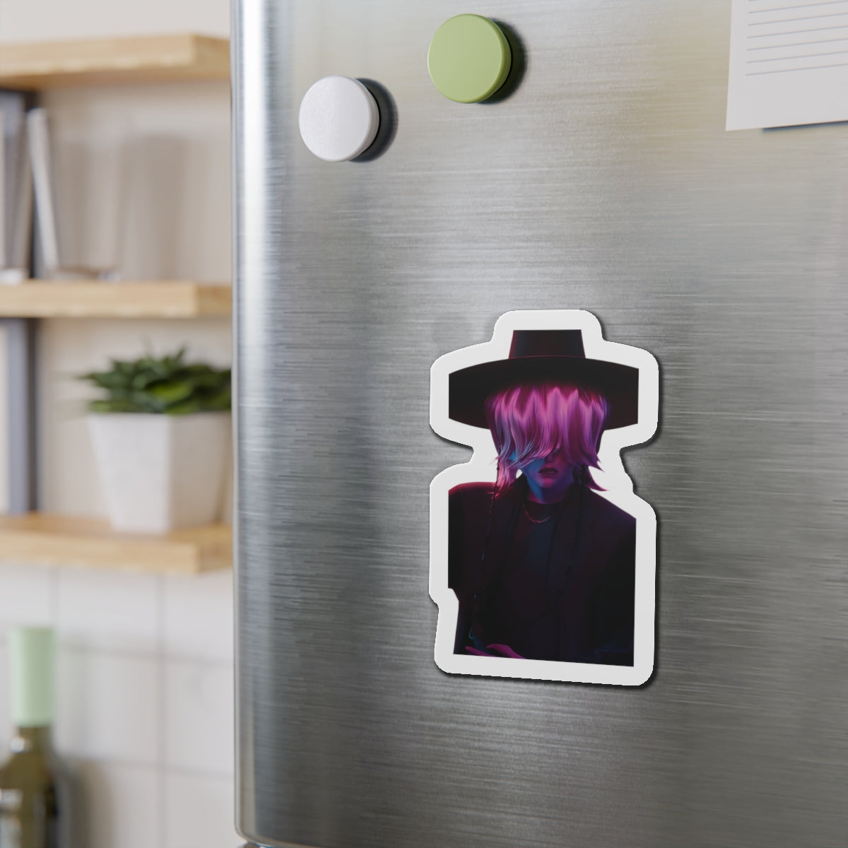 Kpop Demon Hunters Saja Boys Mystery Saja Demon Form On Stage Magnet