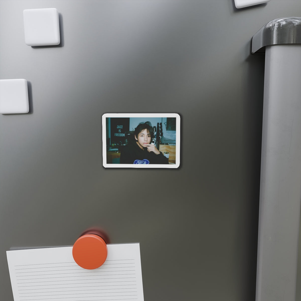 BTS Kim Taehyung Layover Album Photoshoot Jazz is Freedom Magnet