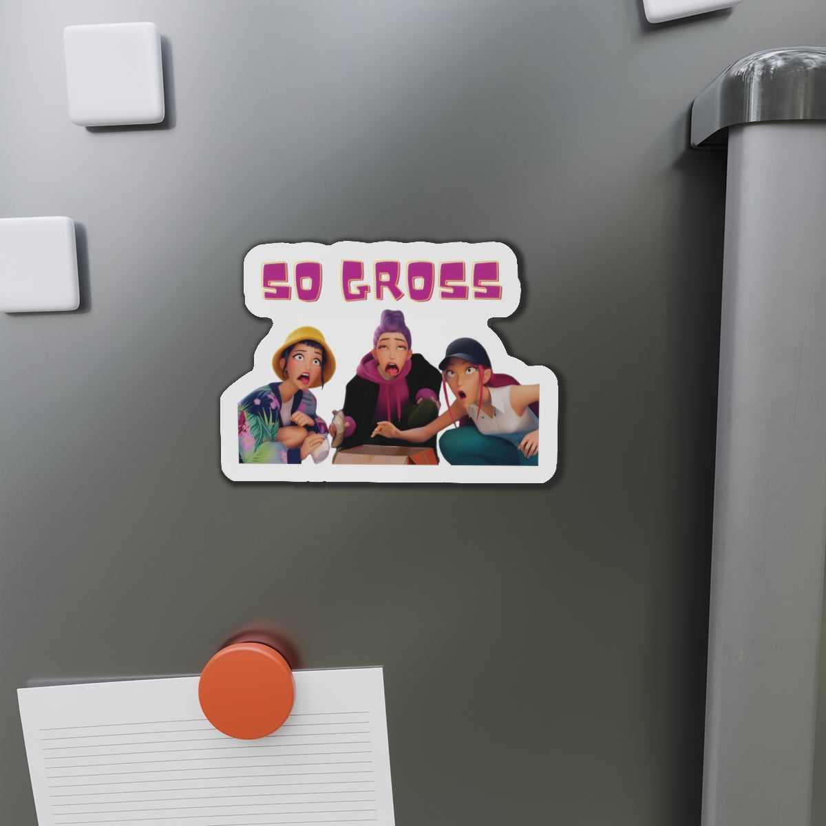 Kpop Demon Hunters Huntrix Rumi Mira Zoey So Gross Magnet