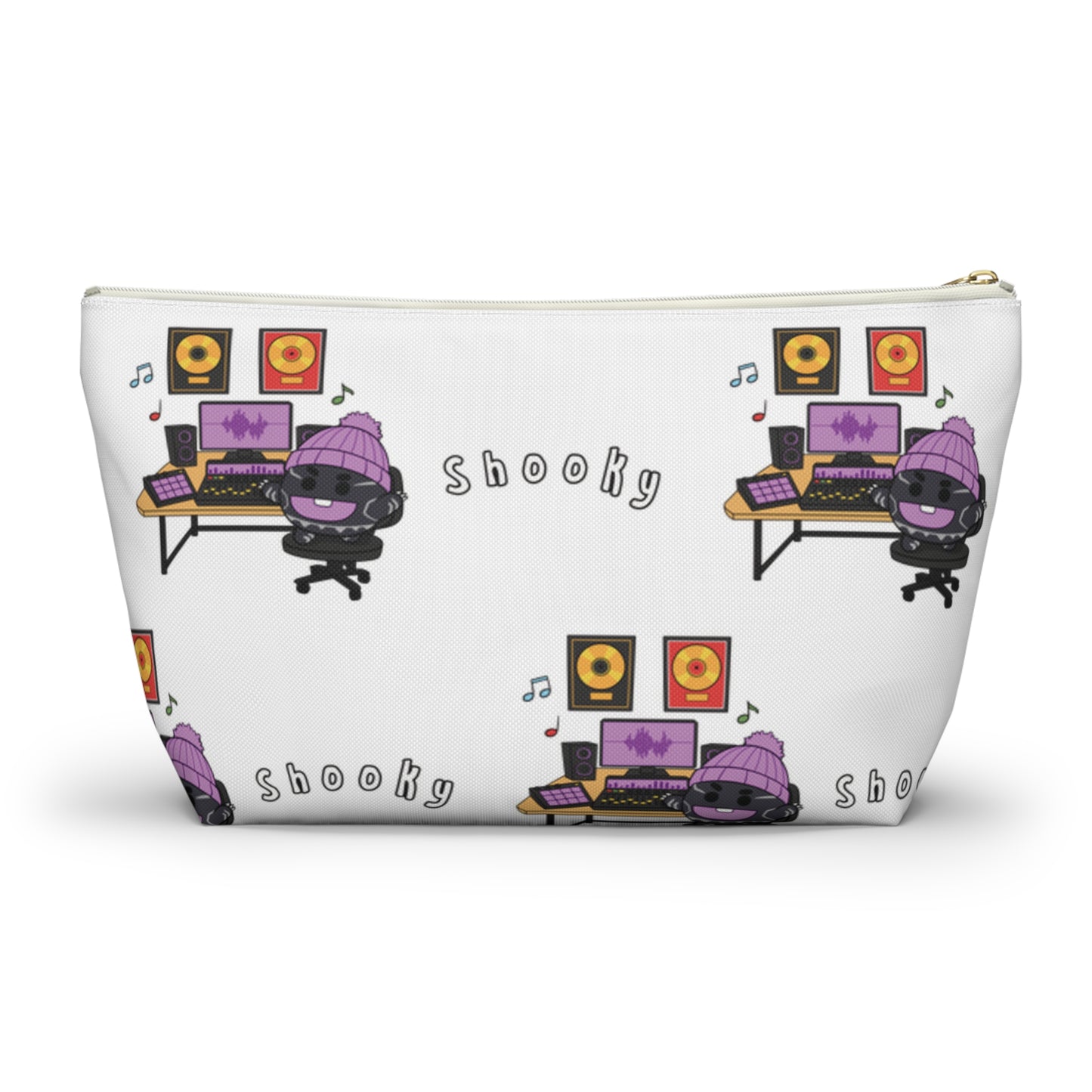 BT21 Shooky White Pattern Travel Bag