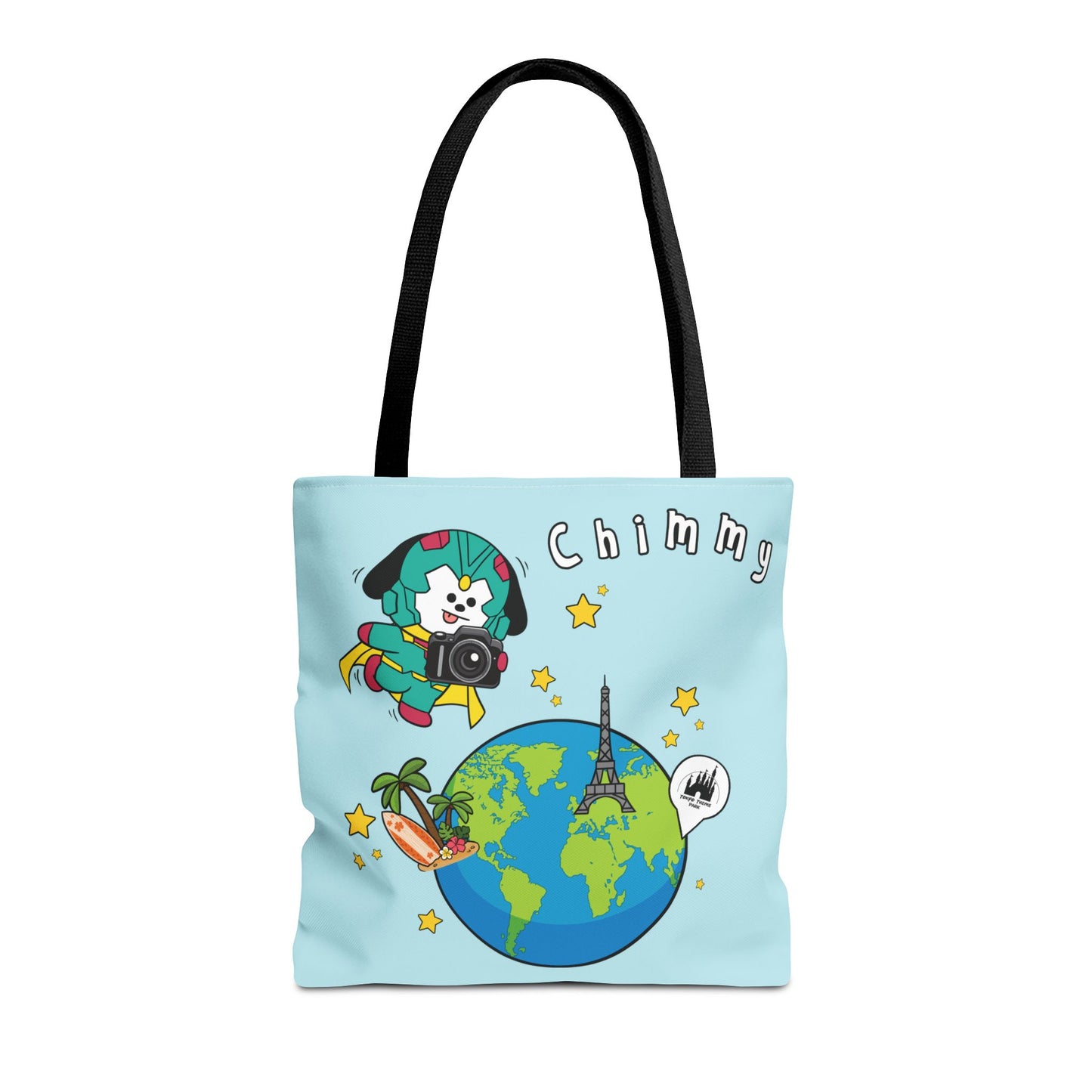 BT21 Chimmy Blue Tote Bag Single Design