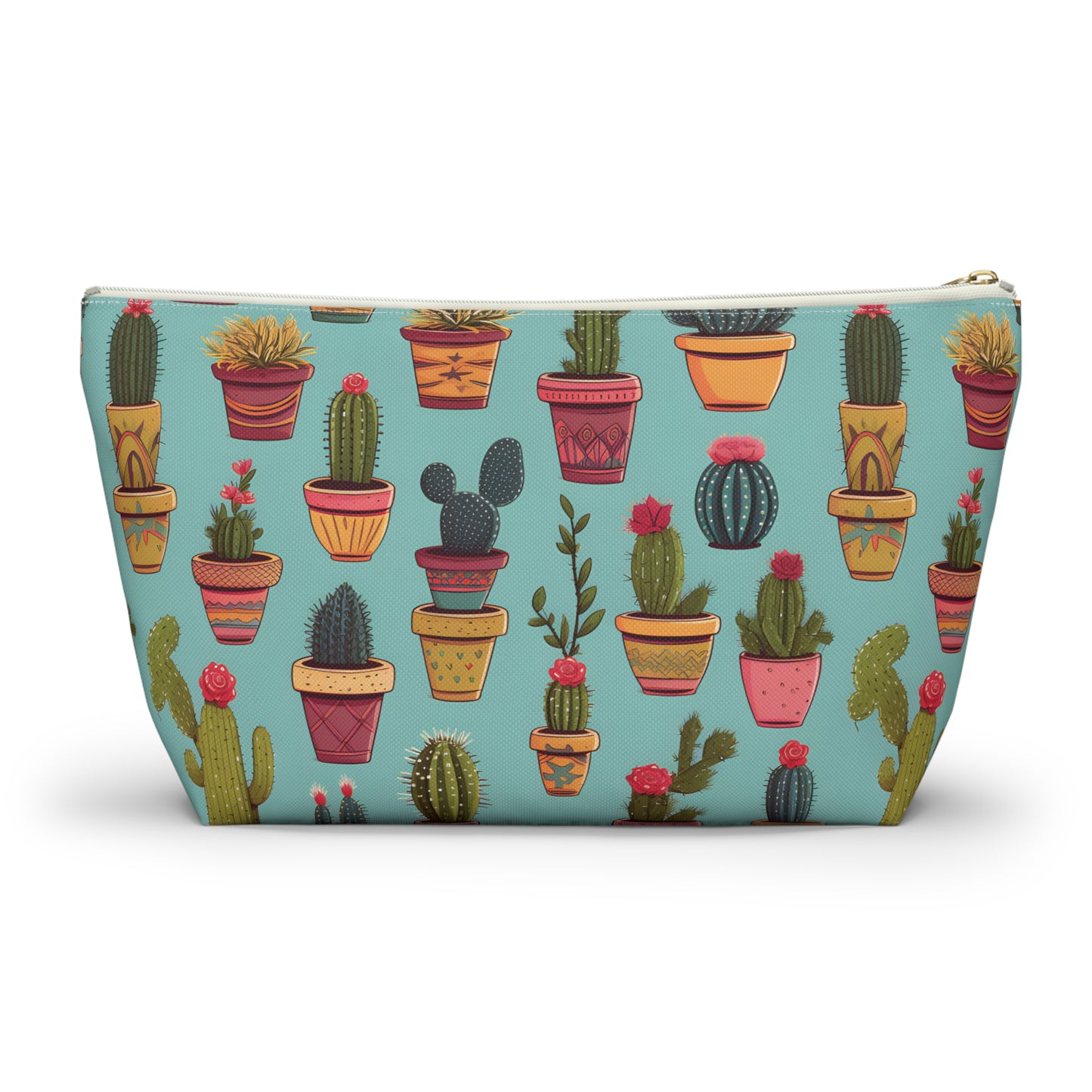 Cactus Pattern Travel Bag Design 7