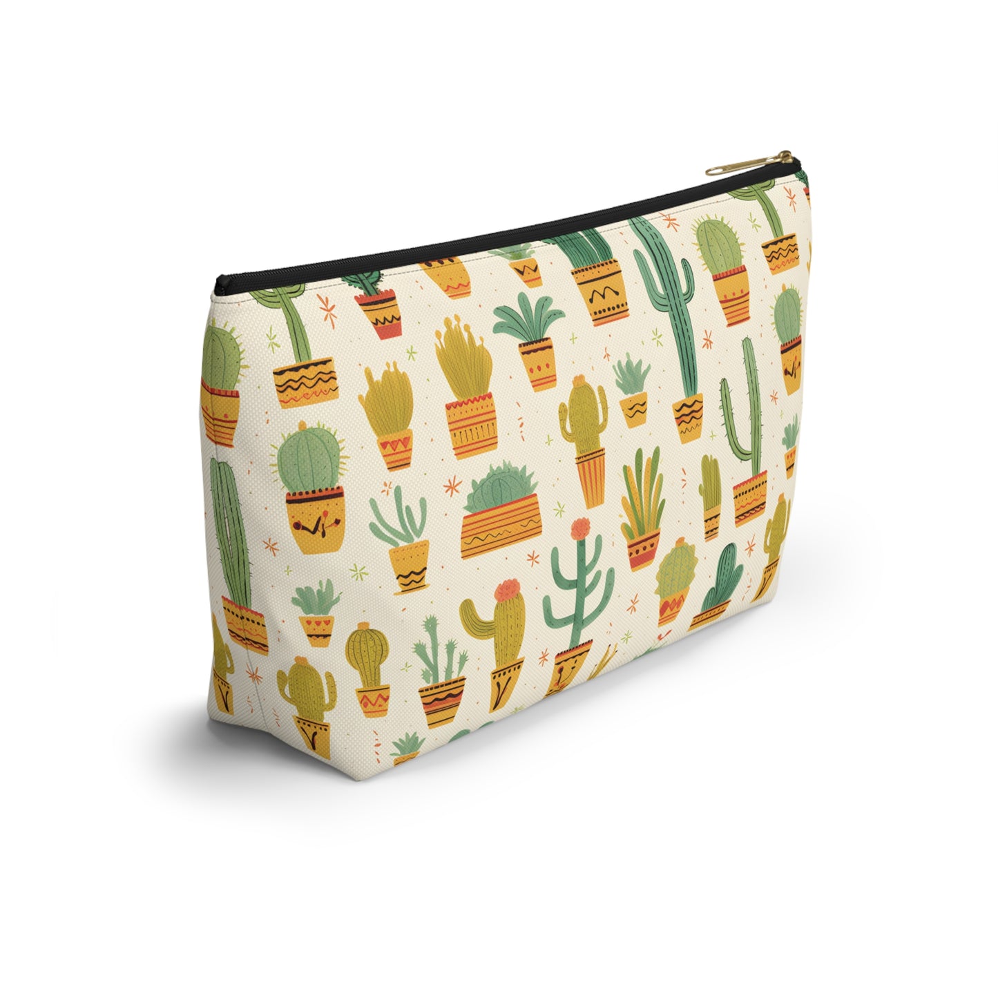 Cactus Pattern Travel Bag Design 10