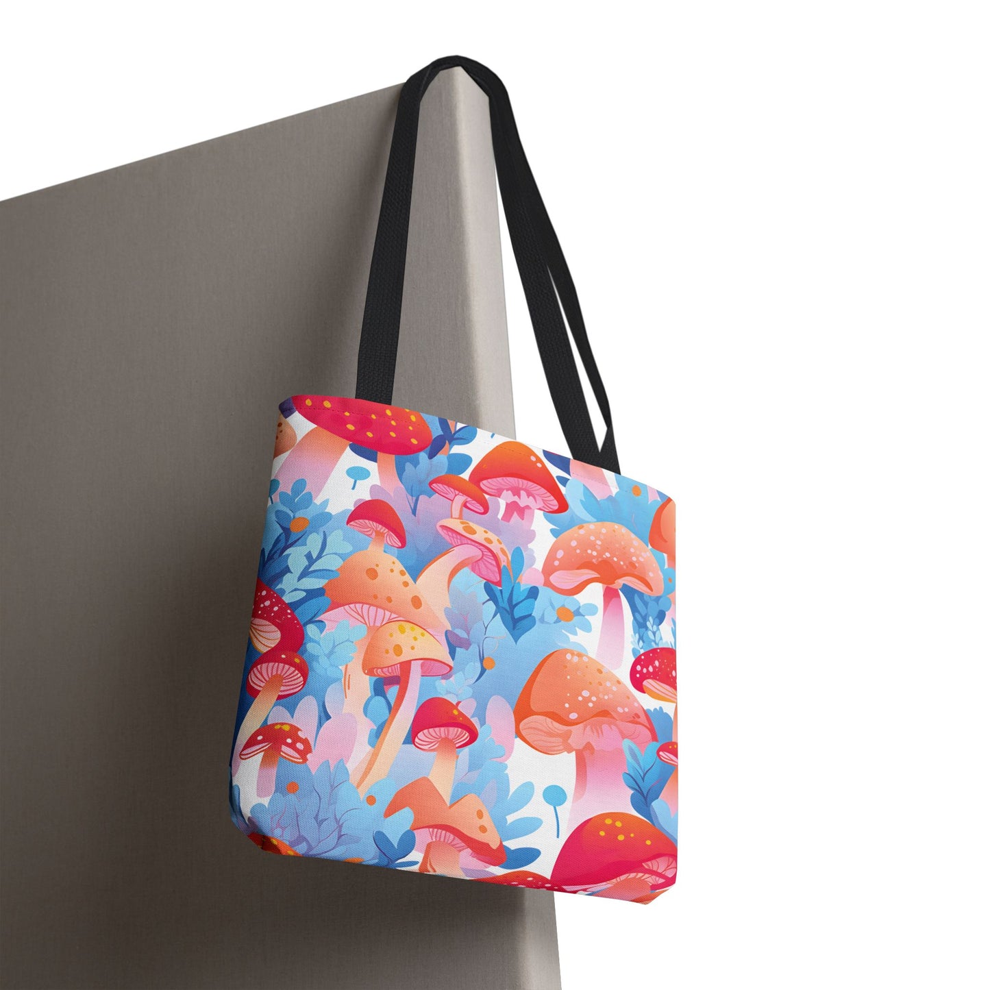 Mushroom Pattern Tote Bag Design 2