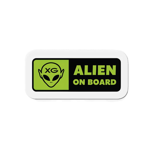XG Alphaz Merch Alien on Board Magnet
