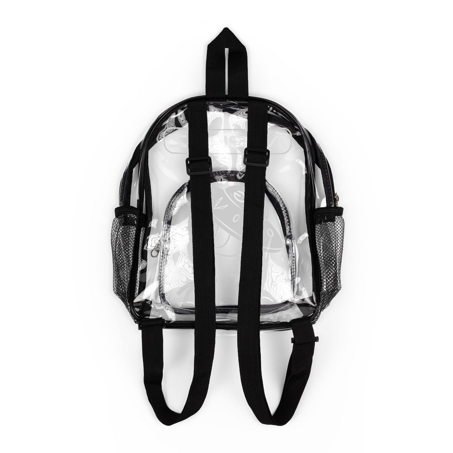 XG World Tour Alphaz and Spaceship Clear Backpack for Concerts No Background Color
