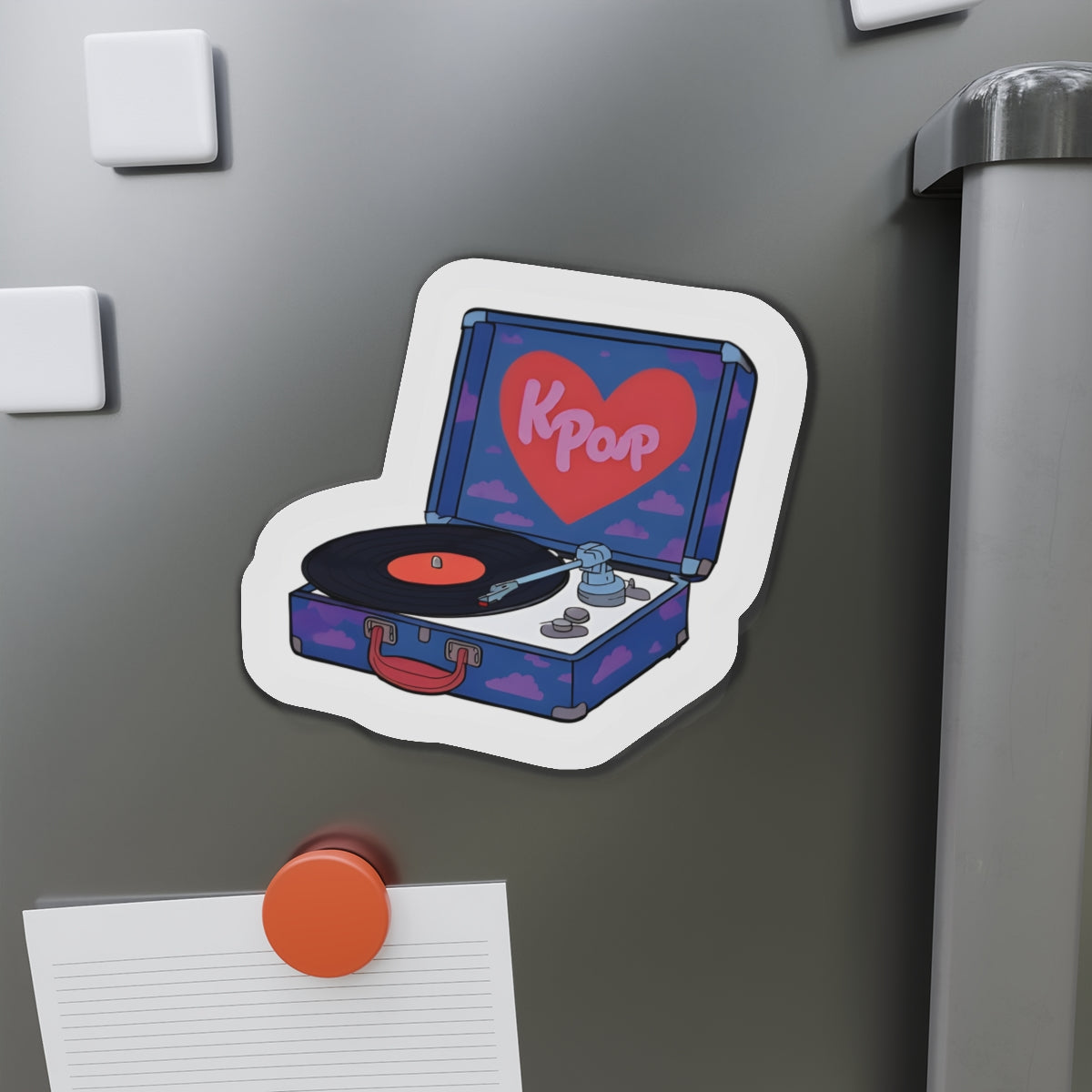 Kpop Record Player Magnet - Kpop General
