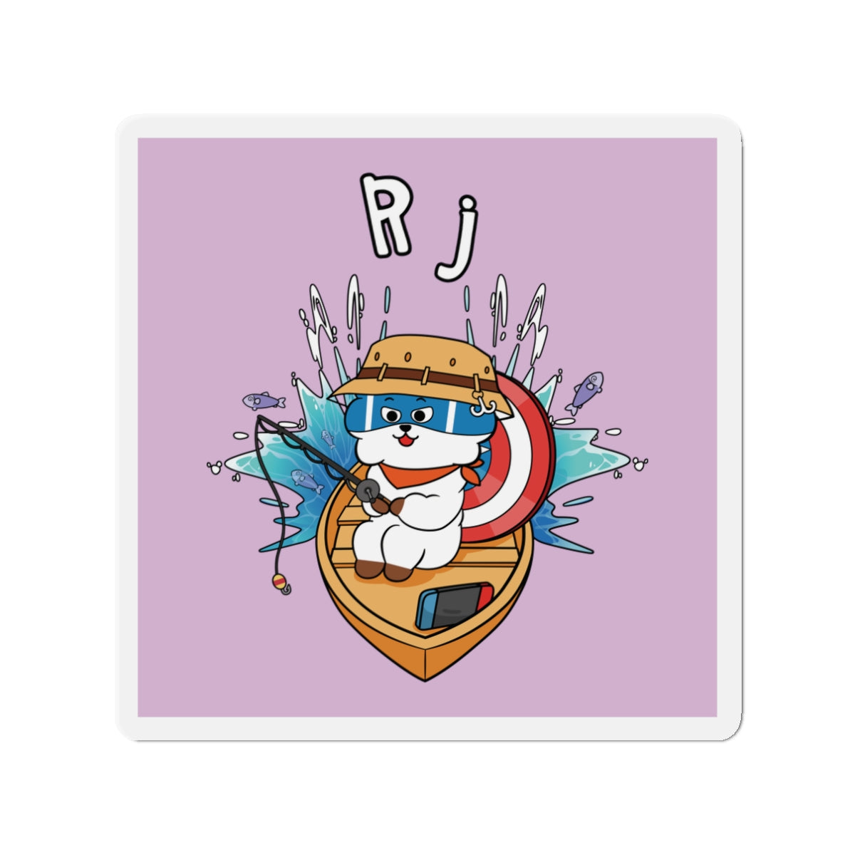 BT21 RJ Purple Magnet