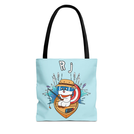 BT21 RJ Blue Tote Bag  Single Design