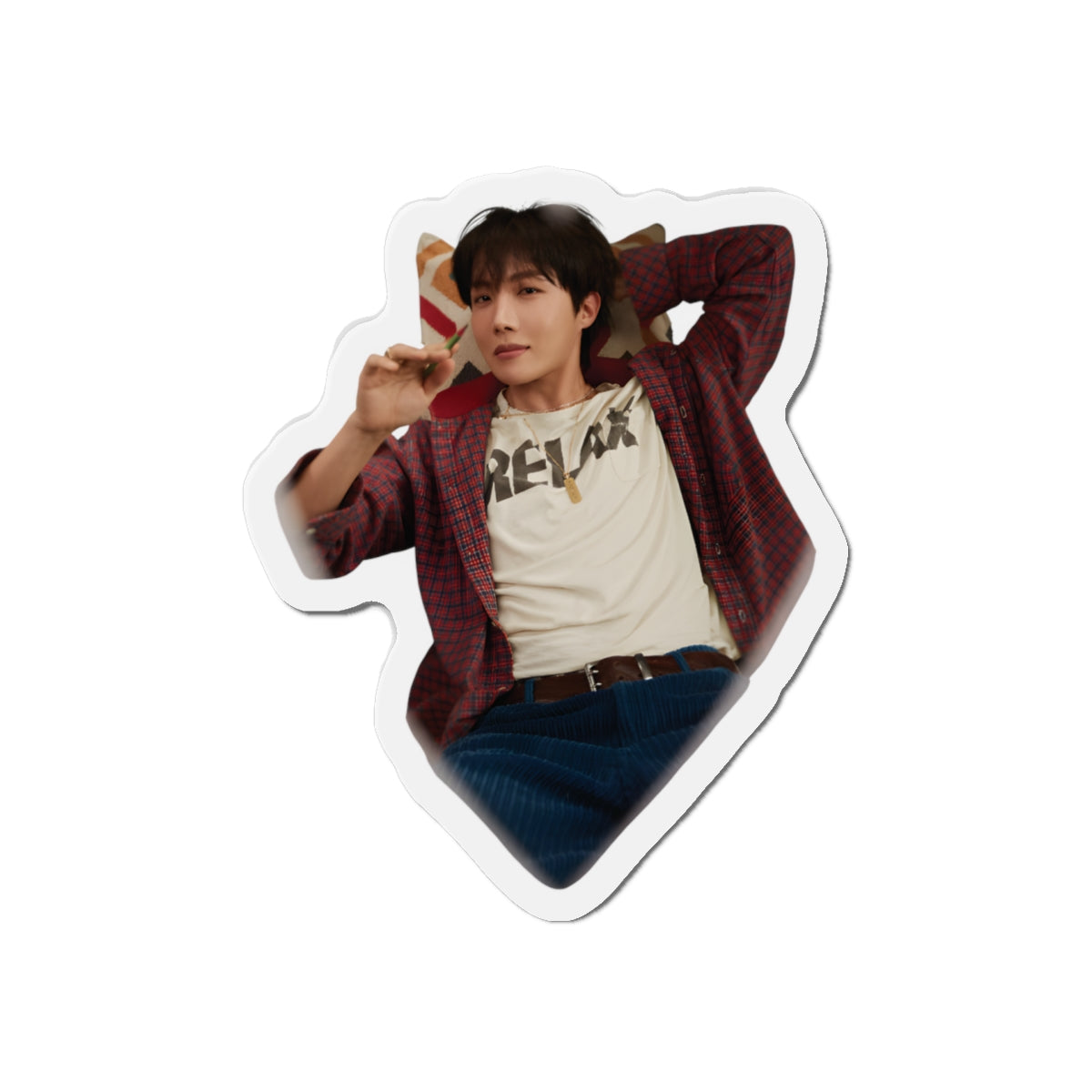 Jhope Sweet Dreams Relax in a Heart Photoshoot Magnet