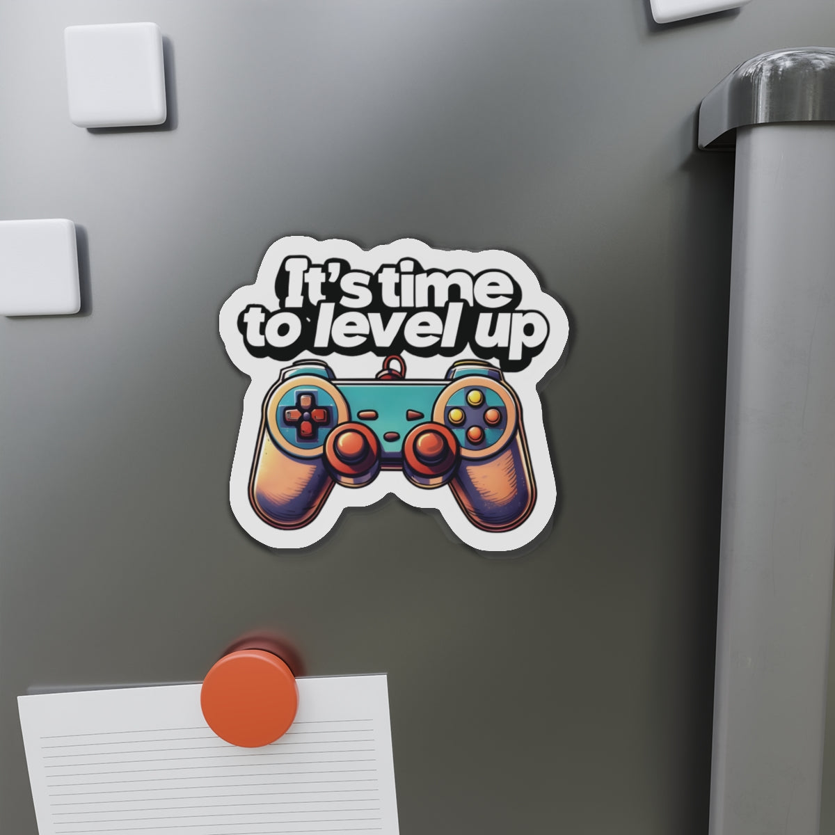 It's Time to Level Up Magnet - Motivational