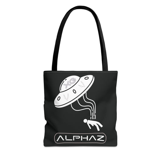 Black Alphaz XG Spaceship Tote Bag Design 9