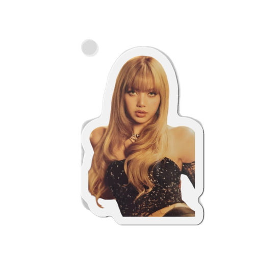 Lalisa Manoban Blackppink Gift for Lisa Fans Lillies Magnet Design 7