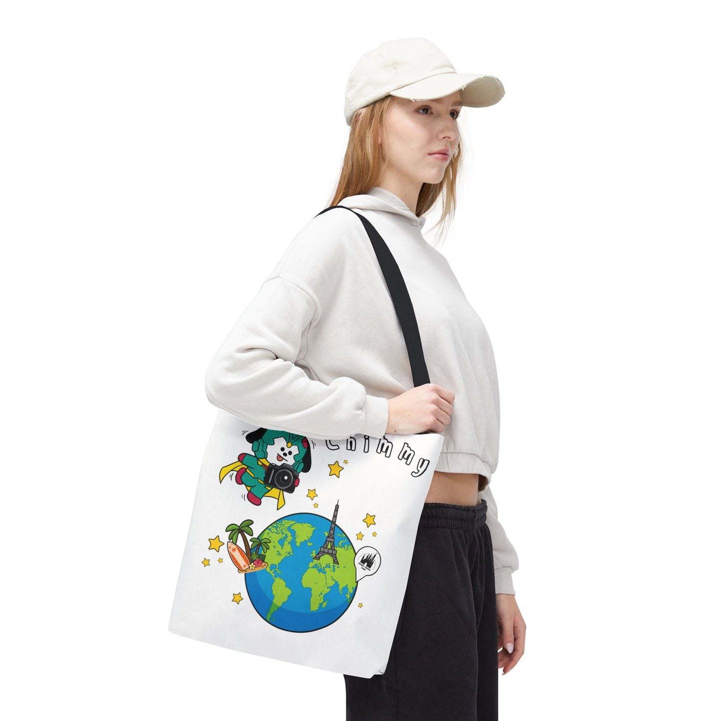 BT21 Chimmy White Tote Bag Single Design