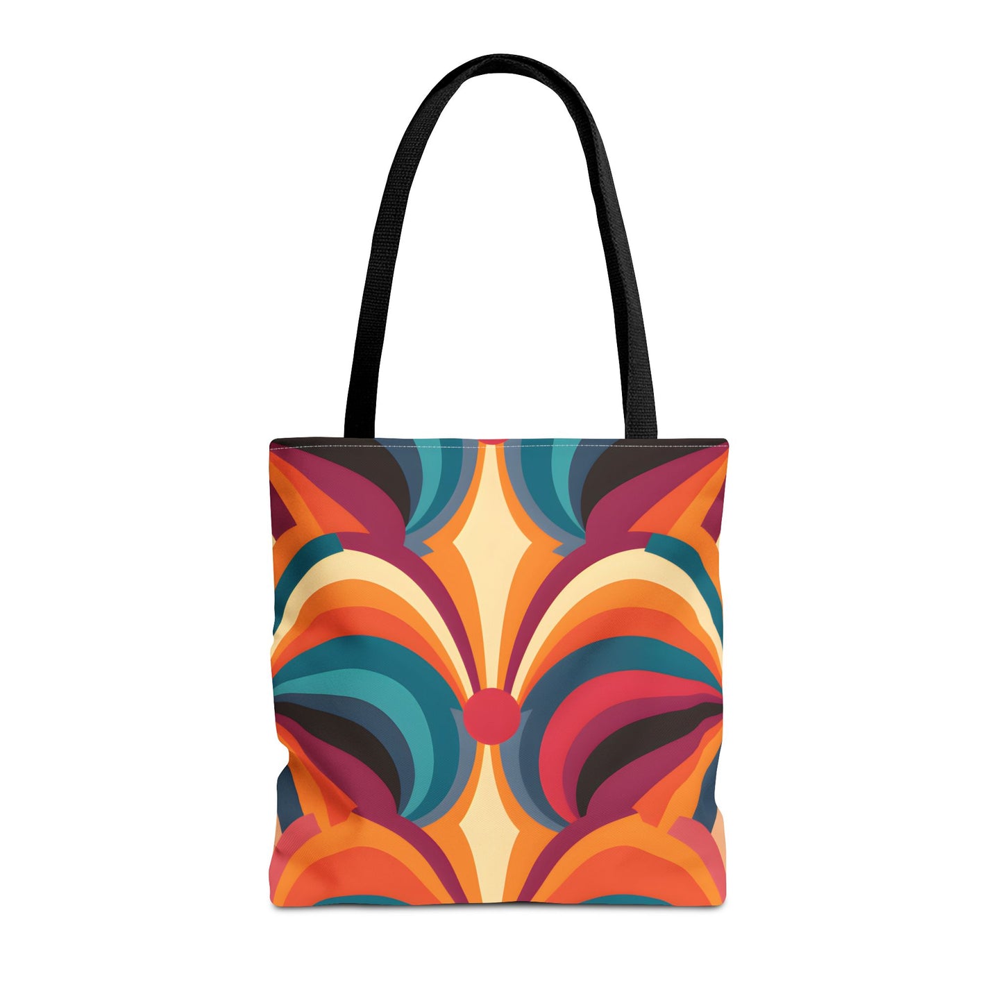 Retro Pattern Tote Bag Design 8