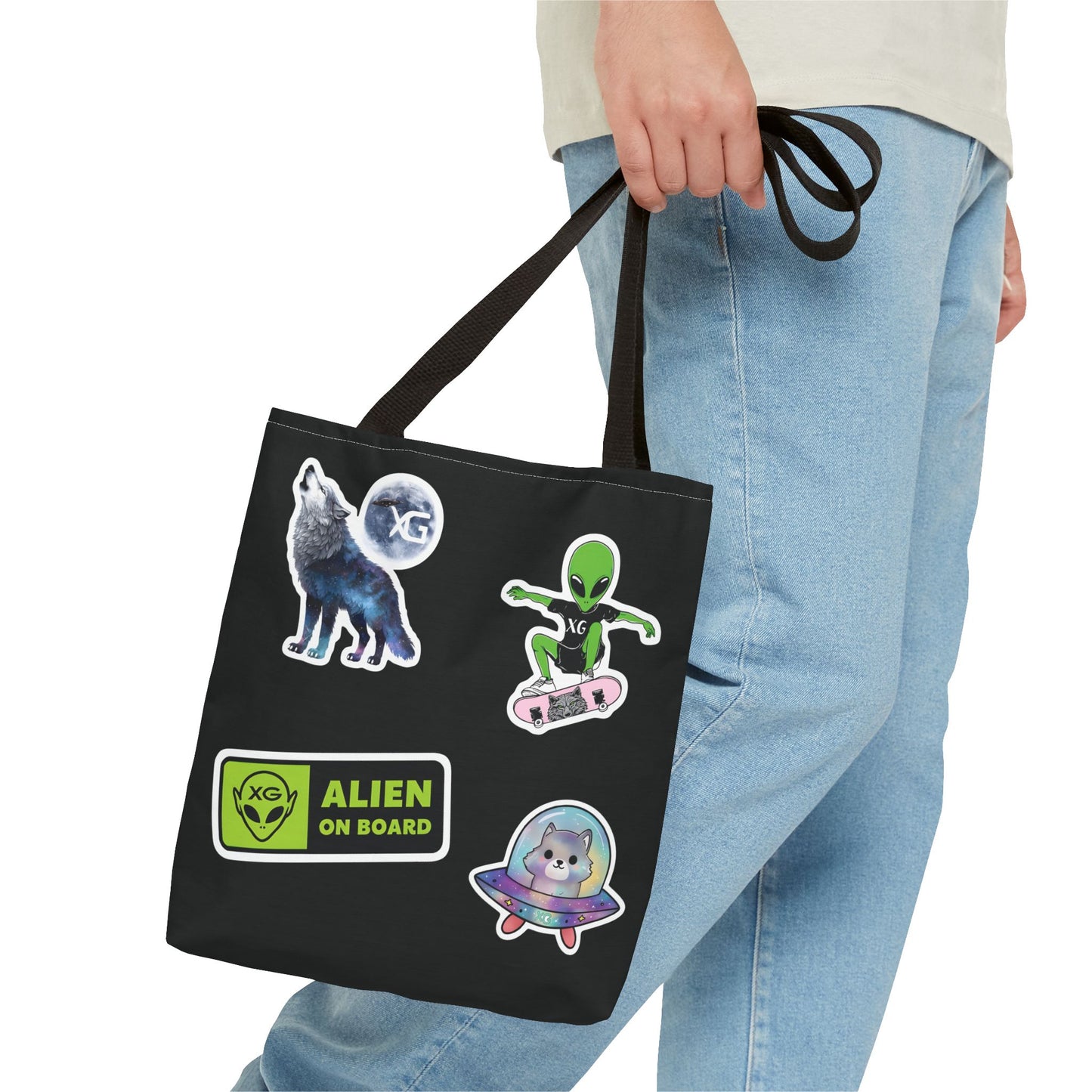 XG Sticker Tote Bag