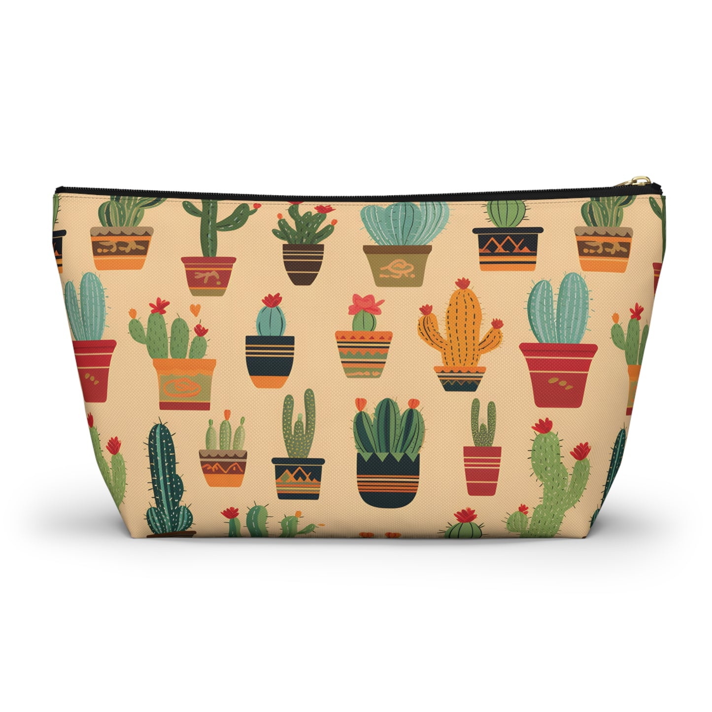 Cactus Pattern Travel Bag Design 4