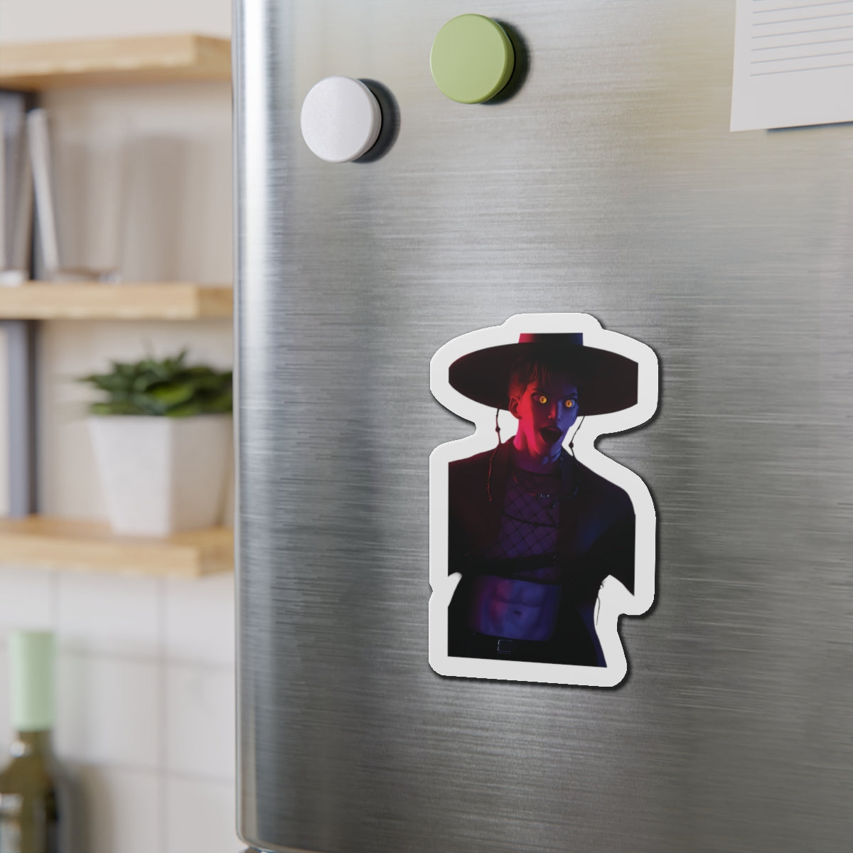 Kpop Demon Hunters Saja Boys Abby Saja Demon Form Magnet