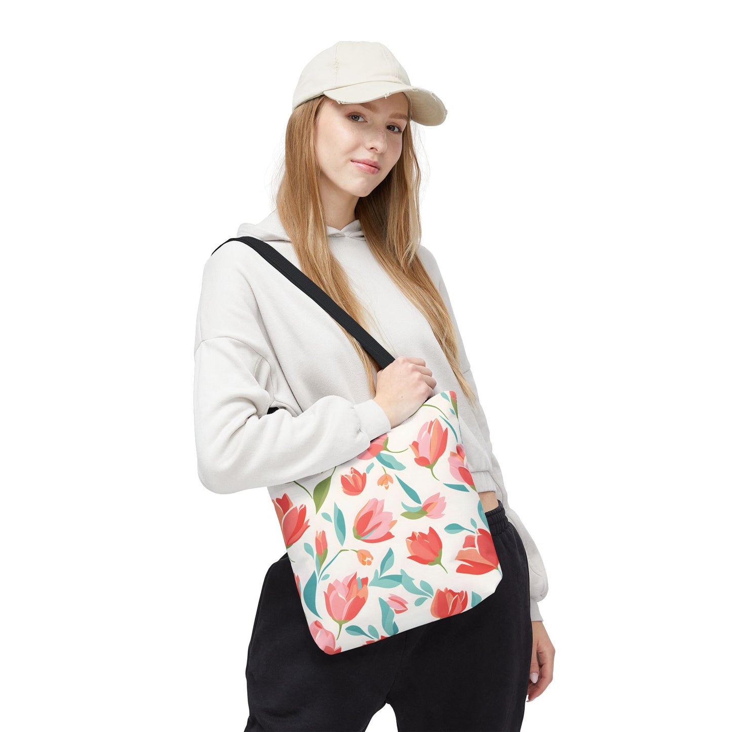 Tulips Pattern Tote Bag Design 8