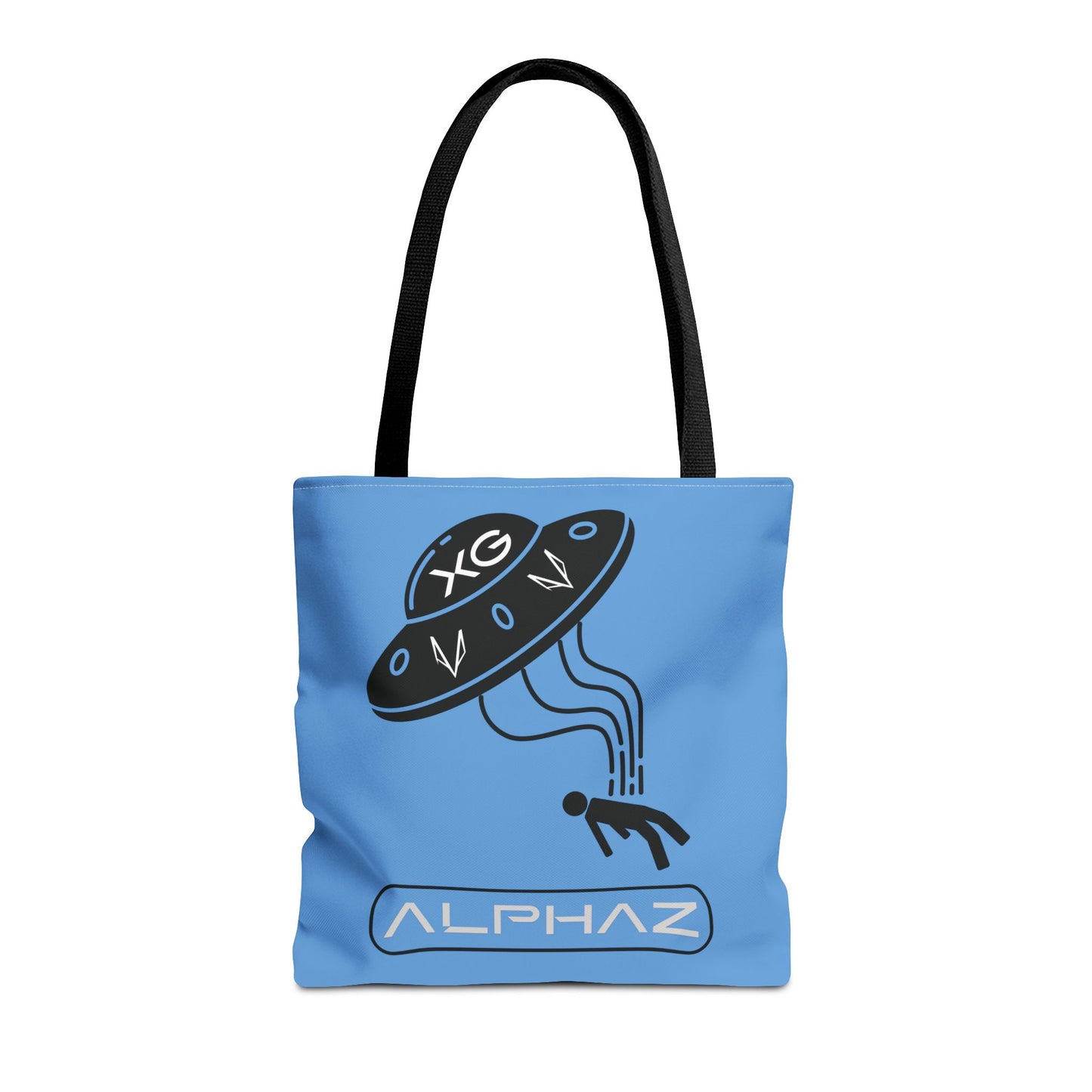 Blue Hinata XG Spaceship Tote Bag Design 6