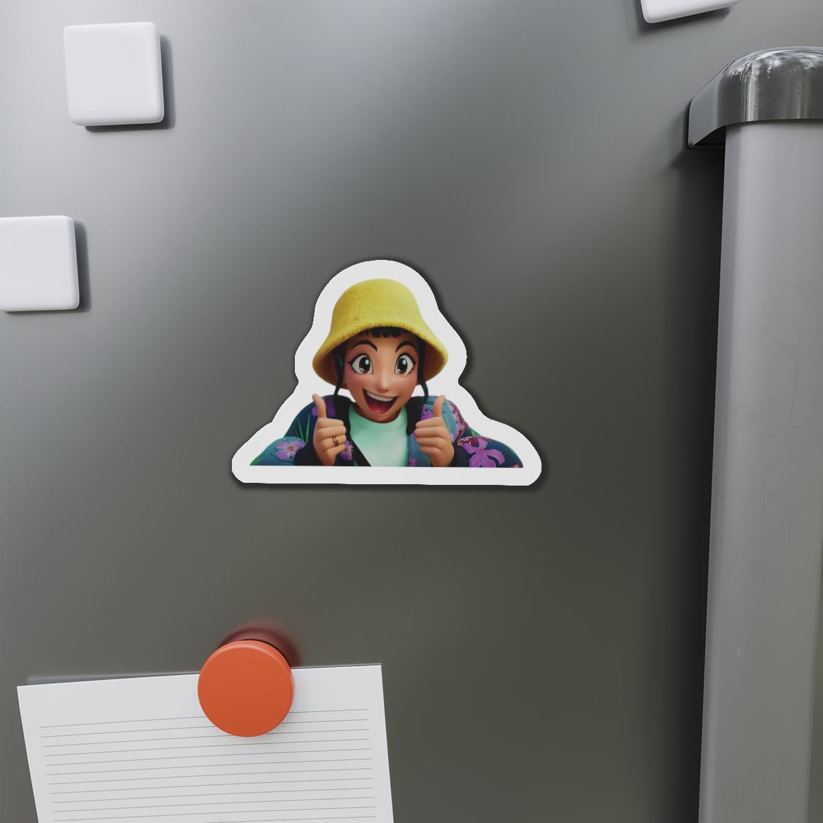 Kpop Demon Hunters Huntrix Zoey Thumbs Up Magnet