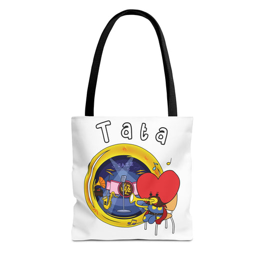 BT21 Tata White Tote Bag Single Design