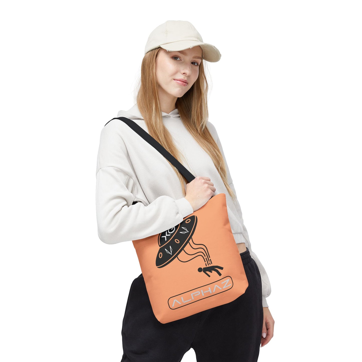 Orange Juria XG Spaceship Tote Bag Design 3