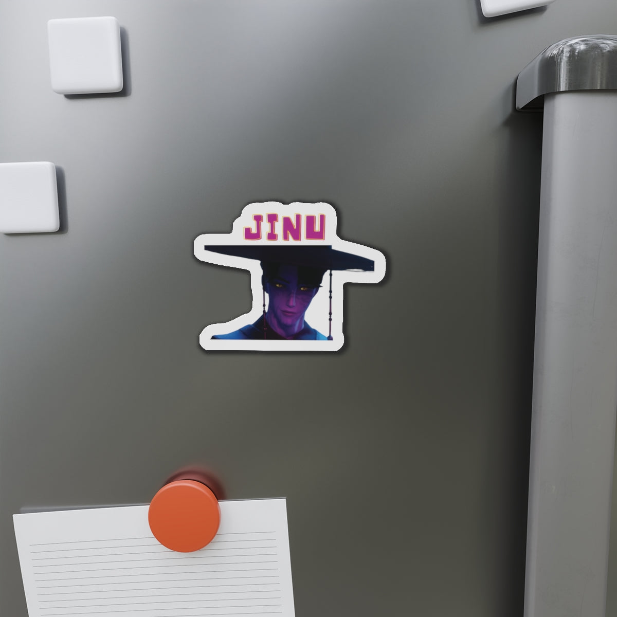 Kpop Demon Hunters Saja Boys Jinu Demon Form Magnet