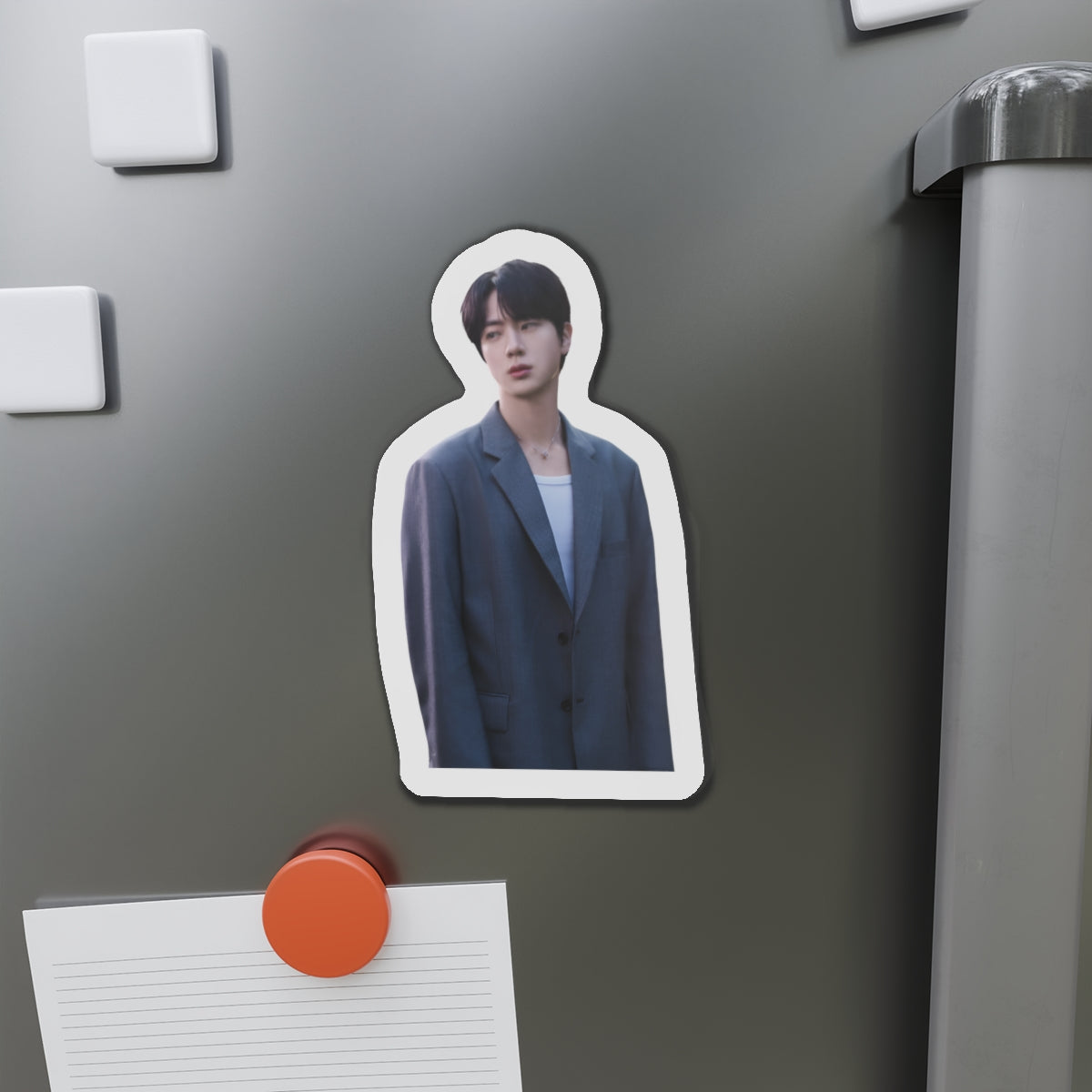 Kim Seokjin Don't Say You Love Me Single Wearing a Suite Jin Magnet