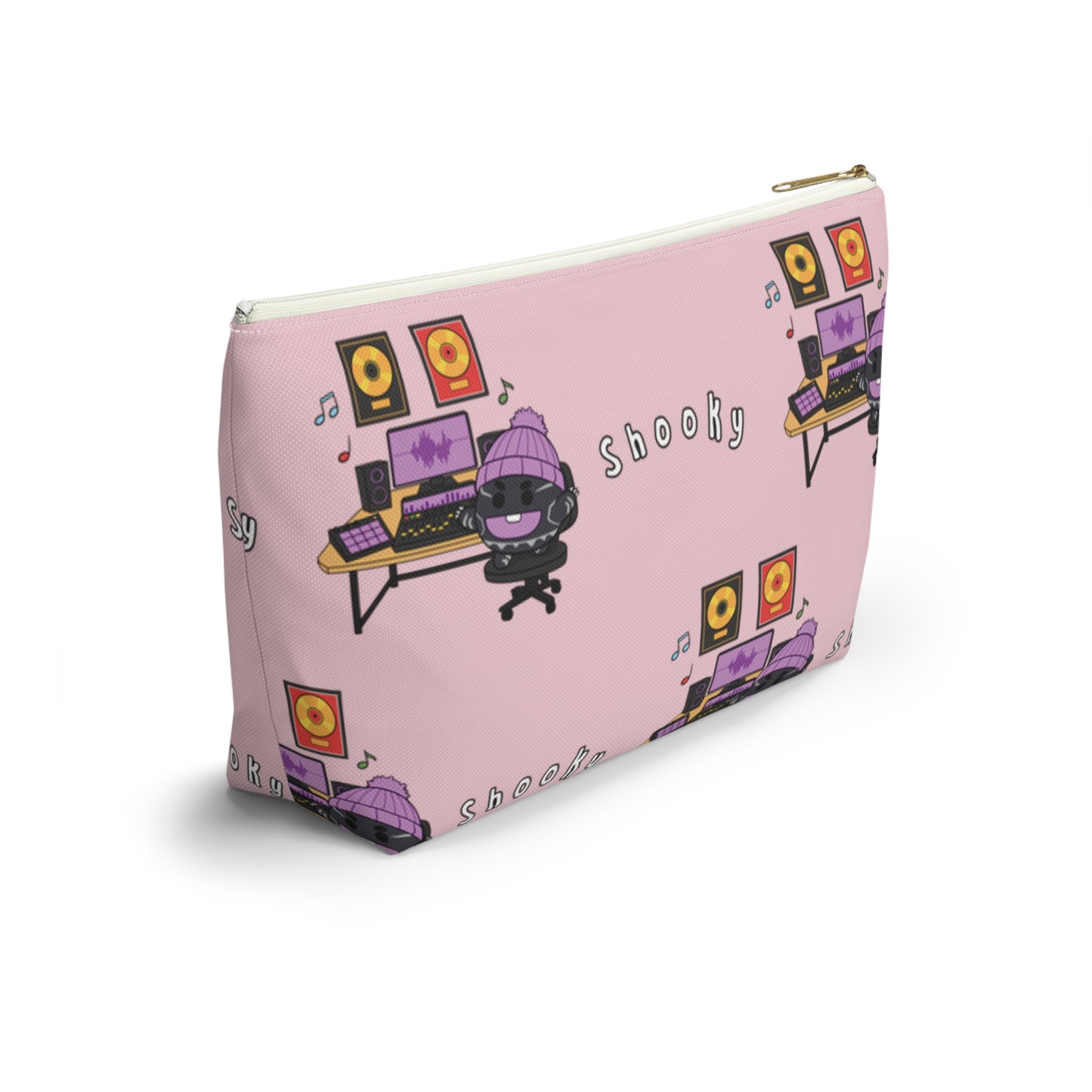 BT21 Shooky Pink Pattern Travel Bag