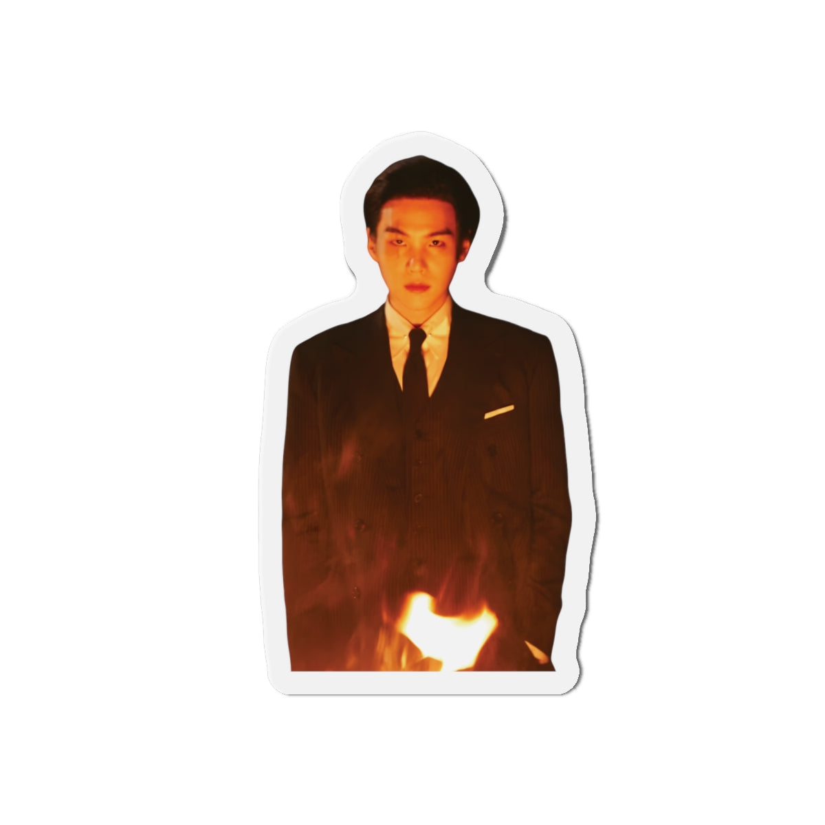 Yoongi August D D-Day Album Haegeum Standing By Fire Magnet