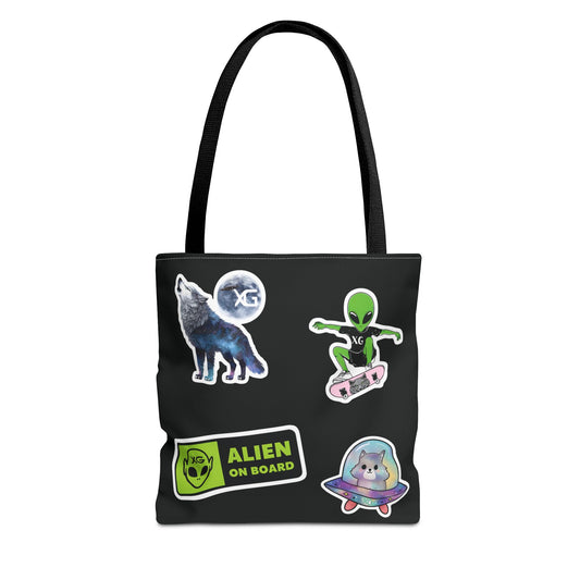 XG Sticker Tote Bag