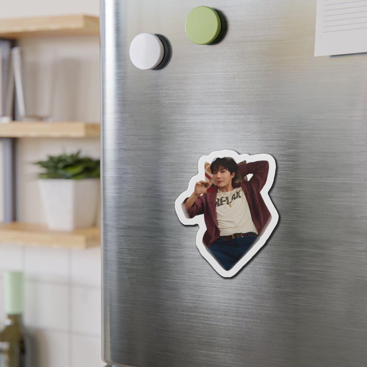 Jhope Sweet Dreams Relax in a Heart Photoshoot Magnet