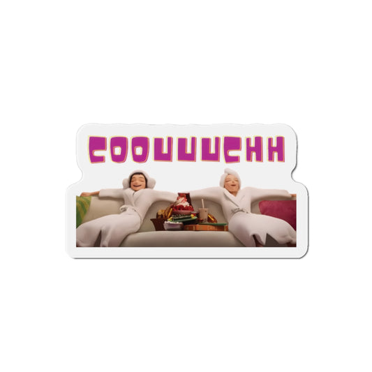 Kpop Demon Hunters Huntrix Mira And Zoey Couch Magnet