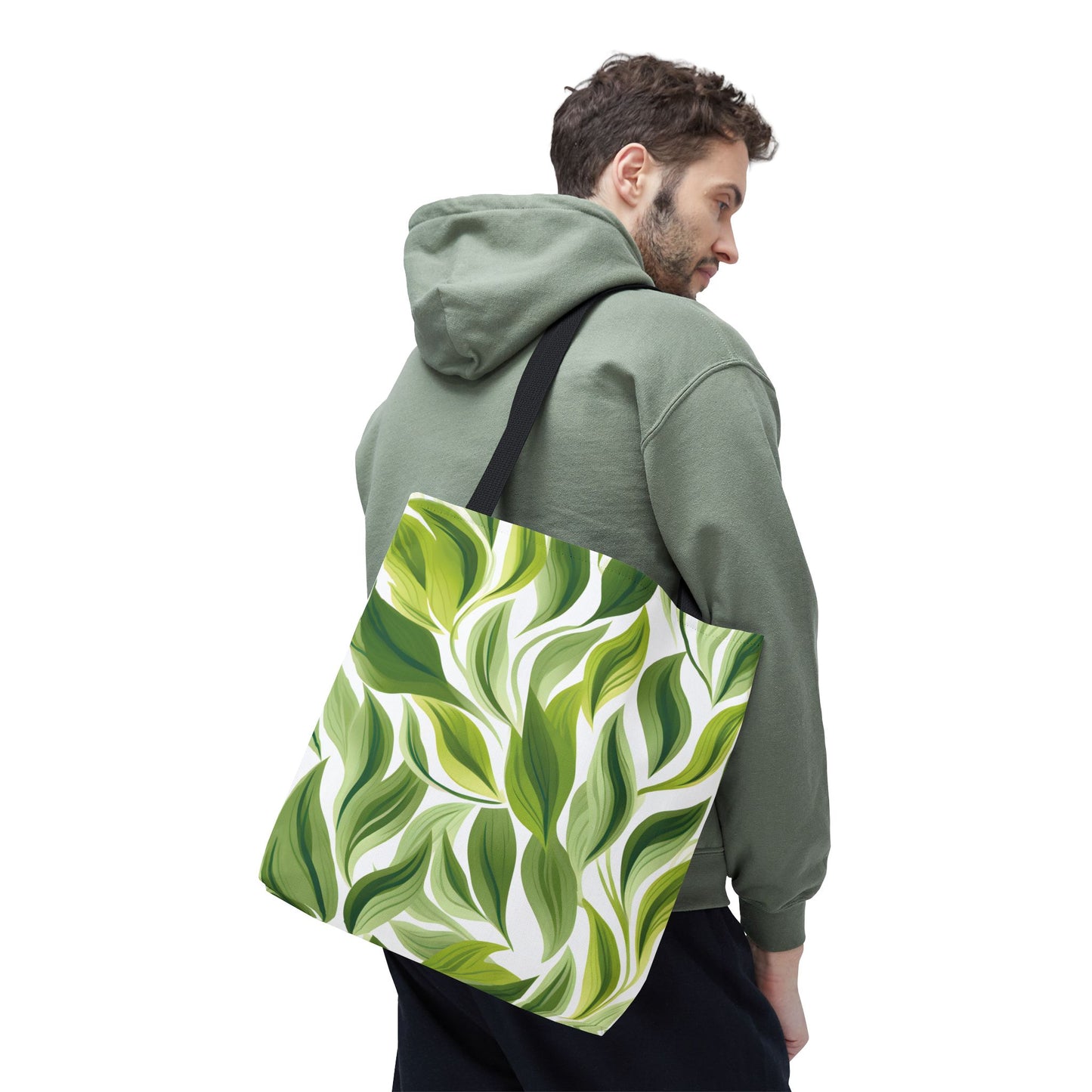Plant Pattern Tote Bag Design 7