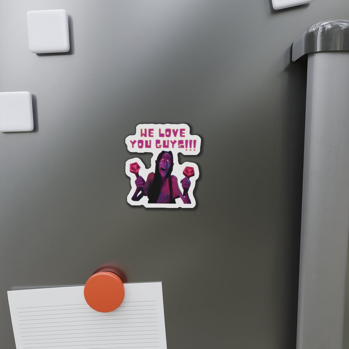 Kpop Demon Hunters Demon Saja Boys Fan We Love You Guys Magnet