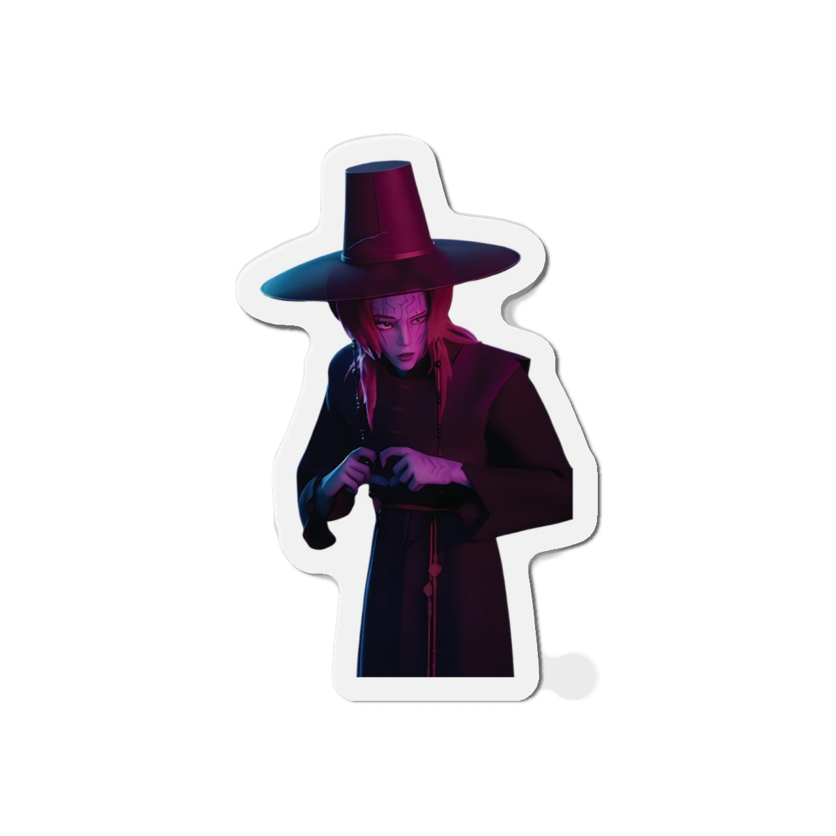 Kpop Demon Hunters Saja Boys Mystery Saja Demon Form In Underworld Magnet