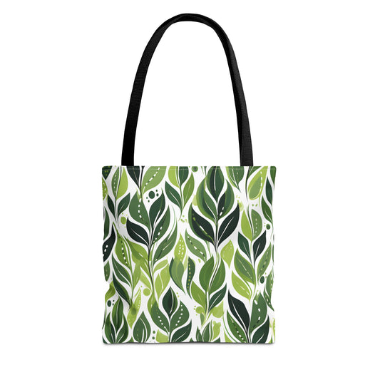 Plant Pattern Tote Bag Design 4