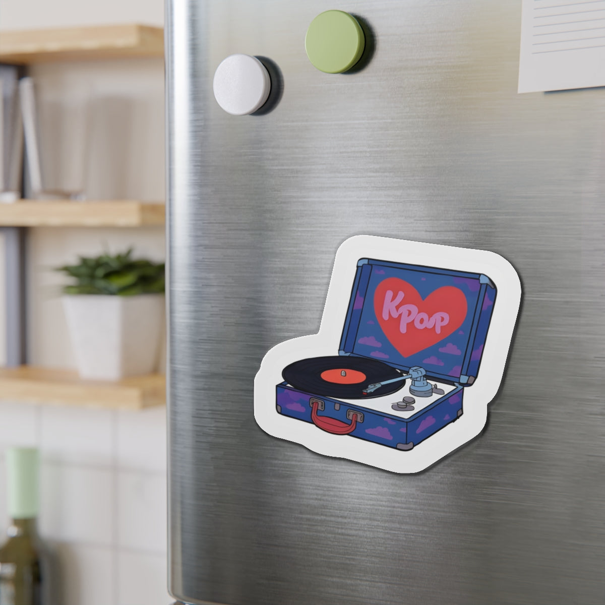 Kpop Record Player Magnet - Kpop General