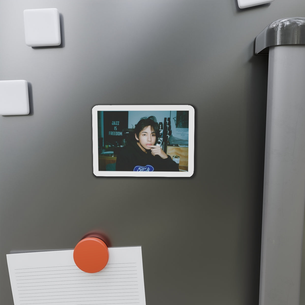 BTS Kim Taehyung Layover Album Photoshoot Jazz is Freedom Magnet