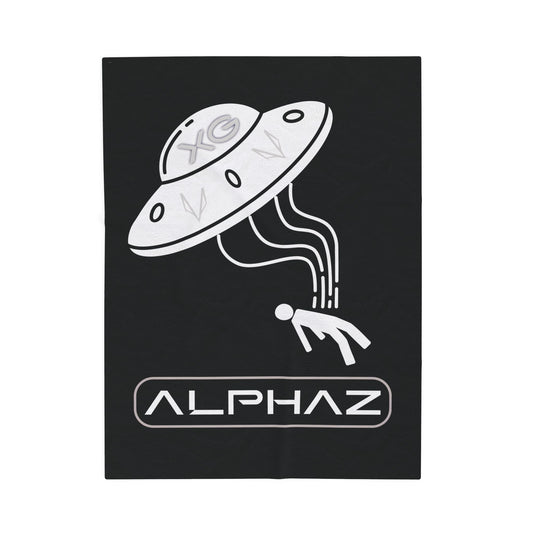Black XG Alphaz Spaceship Blanket