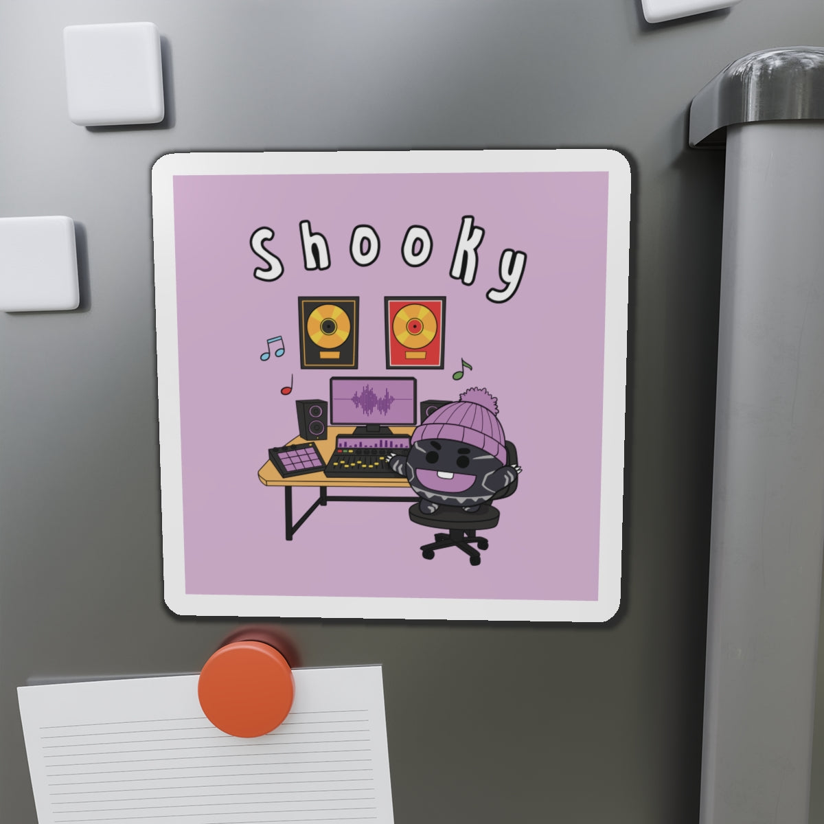 BT21 Shooky Purple Magnet