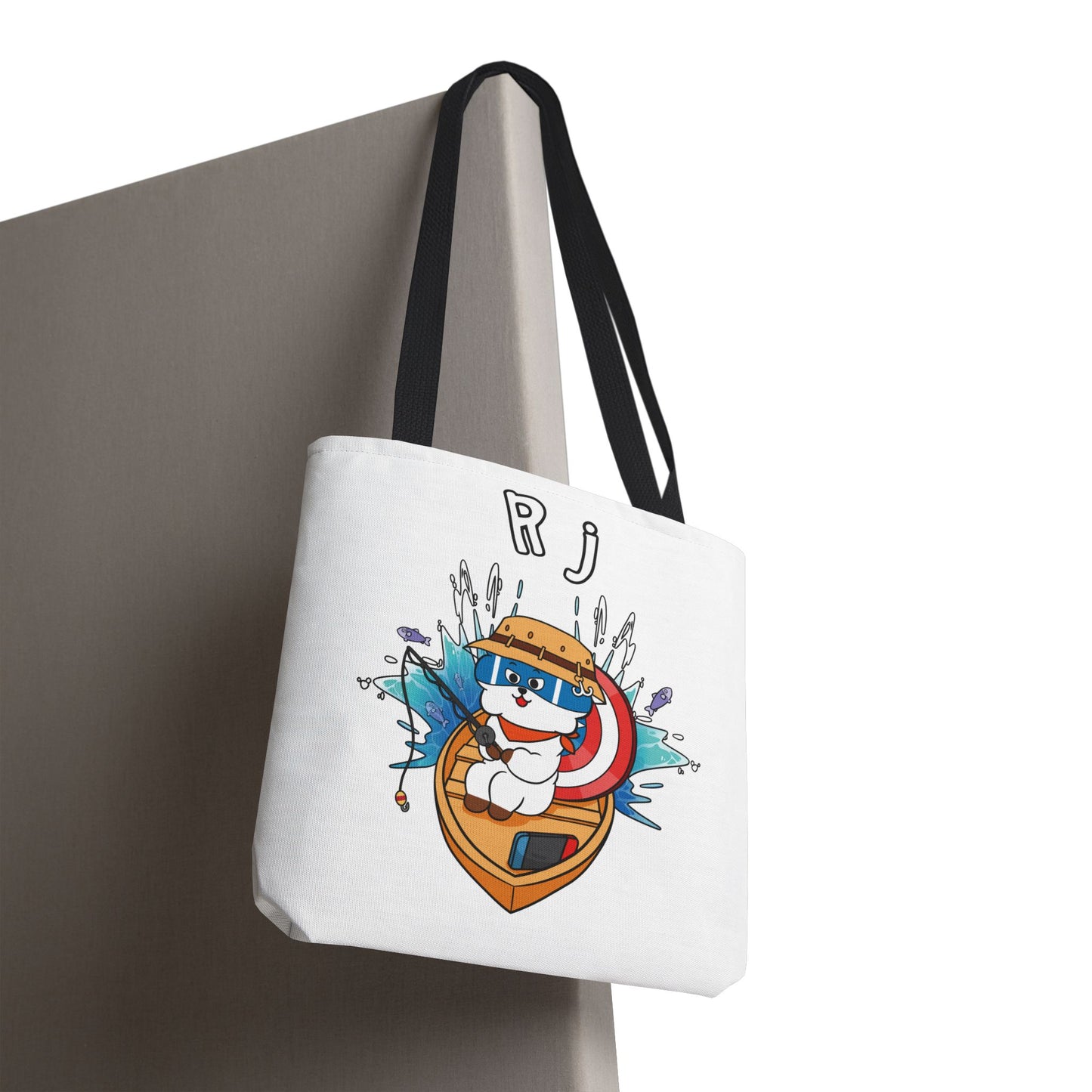 BT21 RJ White Tote Bag Single Design