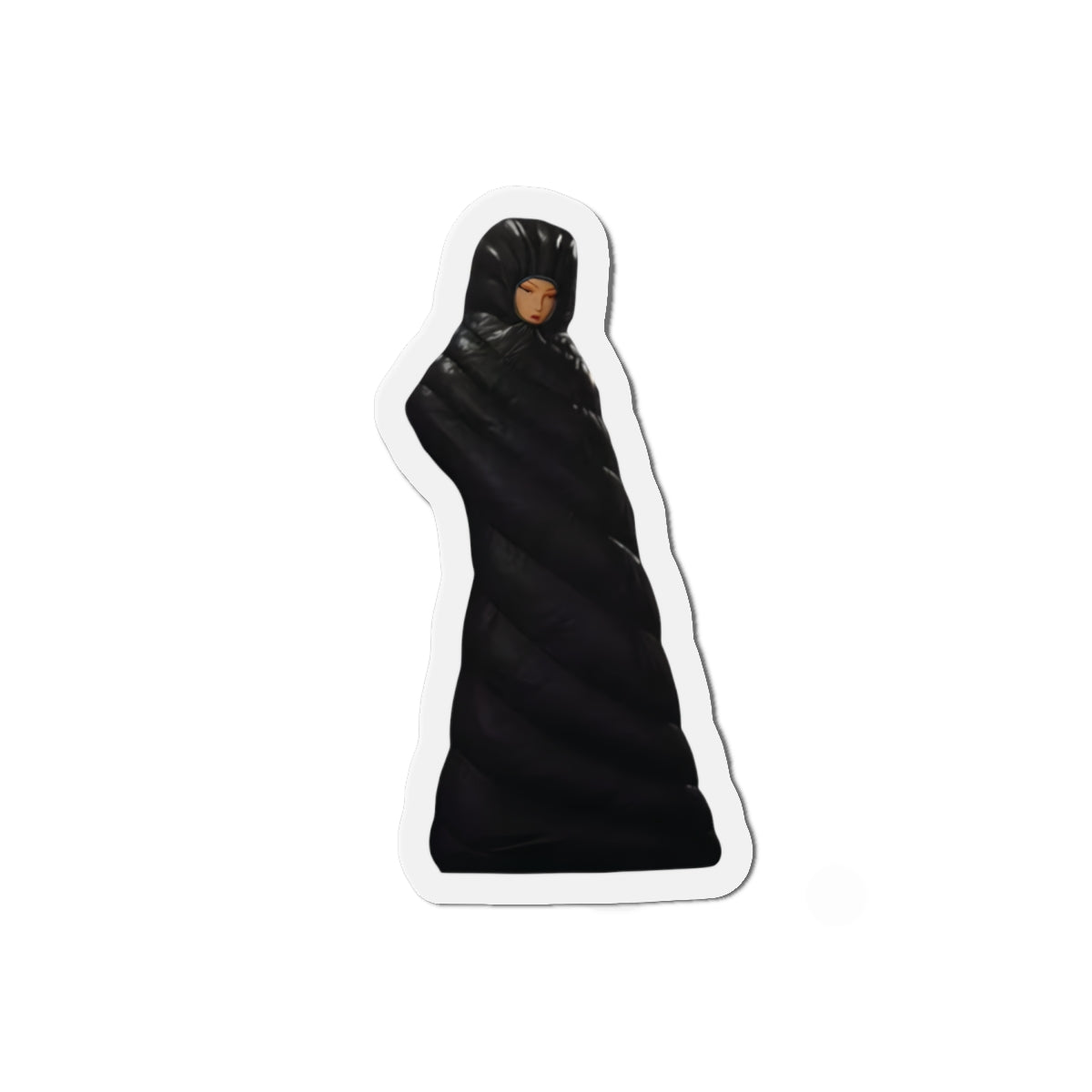 Kpop Demon Hunters Huntrix Mira Sleeping Bag Pose Magnet