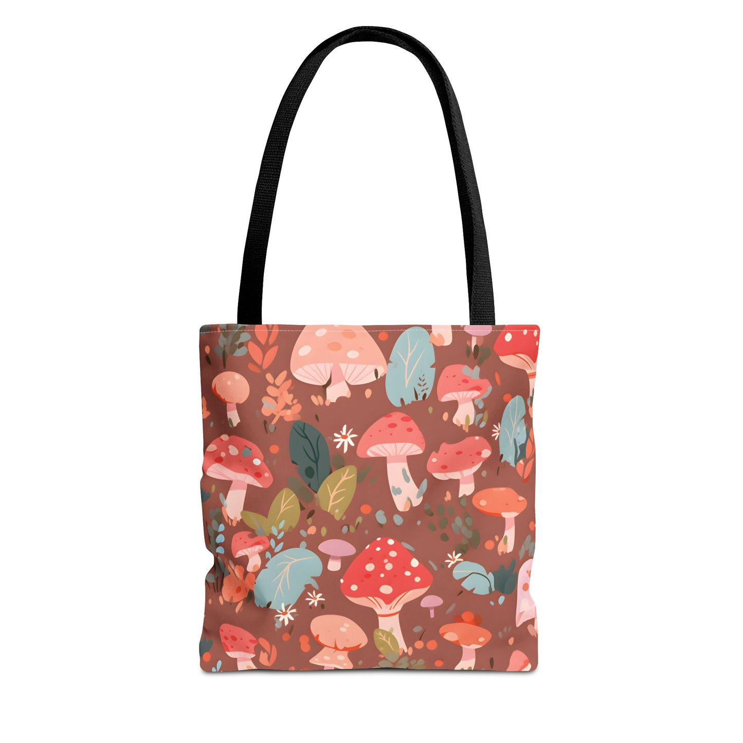 Mushroom Pattern Tote Bag Design 1